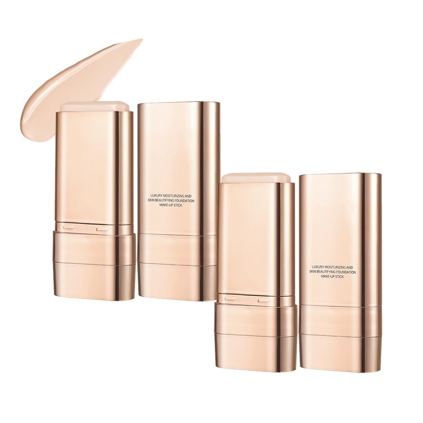 Foundation Stick 2-in-1 mit Pinsel – Full Coverage, wasserfest, für alle Hauttypen